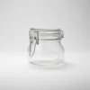 Frasco Tarro De Vidrio Cierre Clip Hermetico 500 Ml Color Transparente