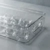 Organizador Acrilico Heladera Porta Huevos Huevera 24 Huevos