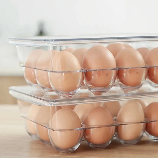 Organizador Heladera Porta Huevos Huevera Acrilico 12 Huevos