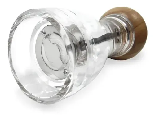 MOLINILLO DE PIMIENTA ACRILICO+BAMBO 14.5 cm