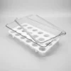 Organizador Heladera Porta Huevos Huevera Acrilico 18 Huevos Transparente