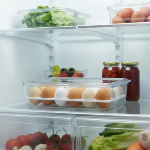 Organizador Heladera Porta Huevos Huevera Acrilico 18 Huevos Transparente