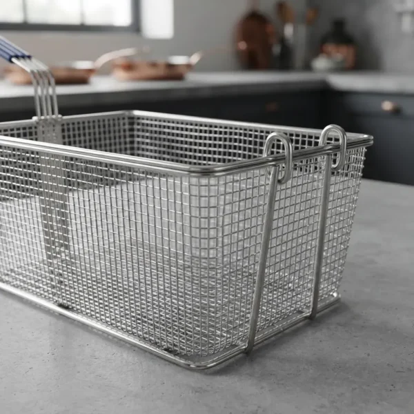 03273DUN0004-4 Canasto Freidor Cromado Otten 49,5 X 23 Cm
