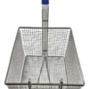 Canasto Freidor Cromado Otten 31 X 23 Cm Mango Azul