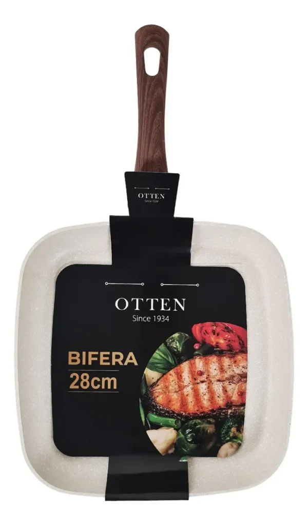 04014DUN028-4 OTTEN-BIFERA CUADR.C/MANGO 28 CM-XB05W/28