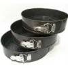 SET X3 TORTERA MOLDE DESMONTABLE ANTIADHERENTE 12CM-18CM-22CM