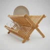 JARRA DE VIDRIO TAPA BAMBU 1600M