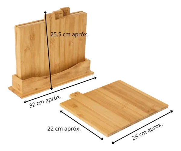 SET TABLAS DE CORTAR BAMBÚ TS1203-3