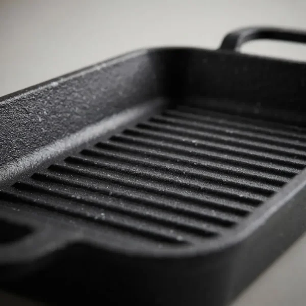 PLANCHA DE HIERRO RAYADA  21x11.5x2.5 cm