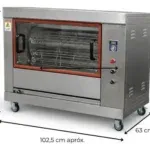 OTTEN-ROSTIZADOR ELECTRICO CHICO 81*63*68CM TRC-266