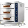 OTTEN-HORNO ELECTRICO TRIPLE 122*81