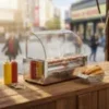 OTTEN-MAQUINA DE HOT DOG ELECTRICA TDM-5X 56 cm x 28 cm (prof) 46 cm de alto