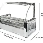 OTTEN-MAQUINA DE HOT DOG ELECTRICA TDM-5X 56 cm x 28 cm (prof) 46 cm de alto