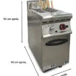 OTTEN-HERVIDOR DE PASTAS 8 CANASTOS C/GABINETE A GAS TGH-9