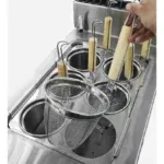 OTTEN-HERVIDOR DE PASTAS 8 CANASTOS C/GABINETE A GAS TGH-9