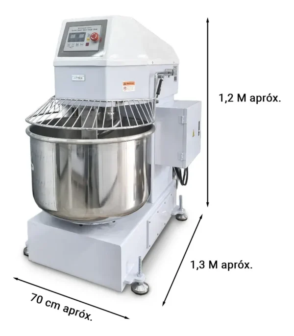 22247OTT0023-1 OTTEN-AMASADORA PROFESIONAL 100L SSD-100
