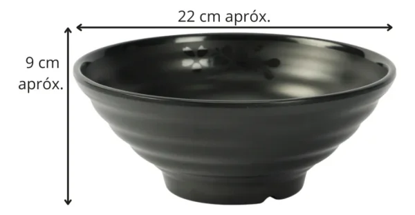 24273DUN0005-1 MELAMINA CUENCO CÓNICO 22CM H81009