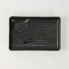 24273DUN0011-3 MELAMINA PLATO RECTANGULAR 2 COMPARTIMIENTOS H87008