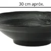 24273DUN0019-1 MELAMINA PLATO PASTA MAOCAI 30CM H012