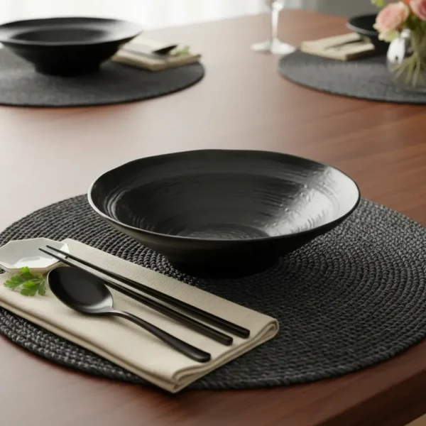 24273DUN0019 MELAMINA PLATO PASTA MAOCAI 30CM H012