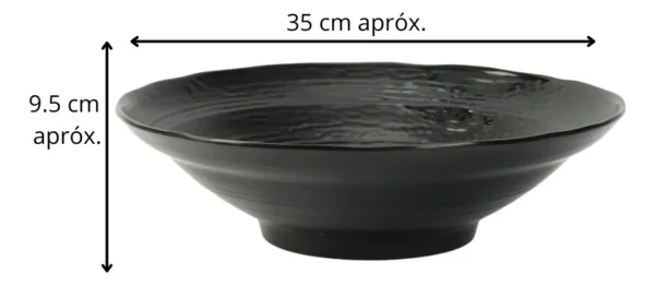 MELAMINA PLATO PASTA MAOCAI 35CM H014