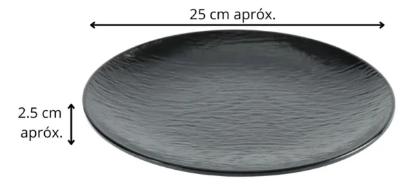 MELAMINA PLATO PLAYO 25CM 1003-10