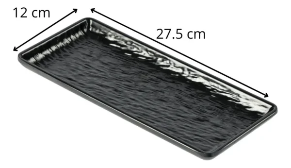 24273DUN0024-1 MELAMINA BANDEJA RECTANGULAR 28CM 1009-11