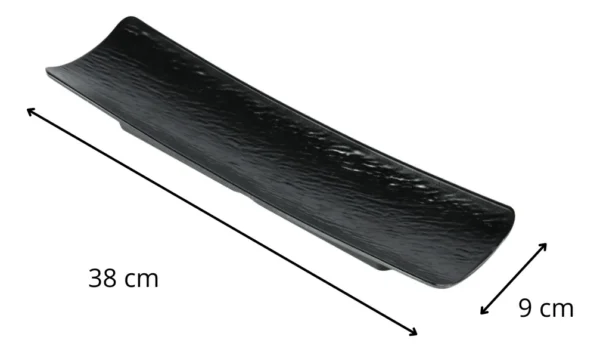 24273DUN0027-2 MELAMINA PLATO RECTANGULAR 25CM 1018-15