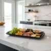 BANDEJA 29 CM MELAMINA RECTANGULAR OTTEN NEGRO