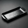 BANDEJA RECTANGULAR 33 CM MELAMINA NEGRA OTTEN