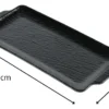 MELAMINA BANDEJA RECTANGULAR CON ASA 38CM - Otten-