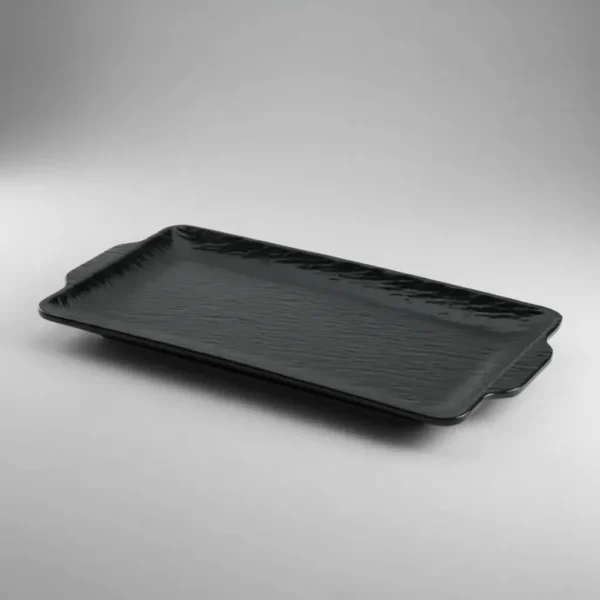 MELAMINA BANDEJA RECTANGULAR CON ASA 38CM - Otten-