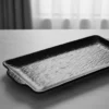 MELAMINA BANDEJA RECTANGULAR CON ASA 38CM - Otten-