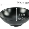 Salsera Compotera 11 Cm Con Asa De Melamina Reforzada - Otten-