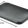 Plato Cuadrado 25 Cm Melamina Reforzada