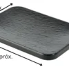 Plato Cuadrado 30 Cm Melamina Reforzada