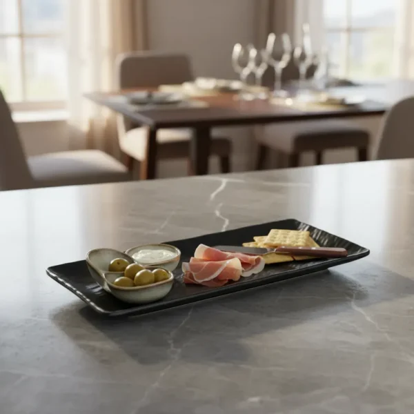 24273DUN0037 BANDEJA RECTANGULAR 26CM MELAMINA -OTTEN-