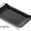 MELAMINA PLATO CUADRADO 24CM - OTTEN