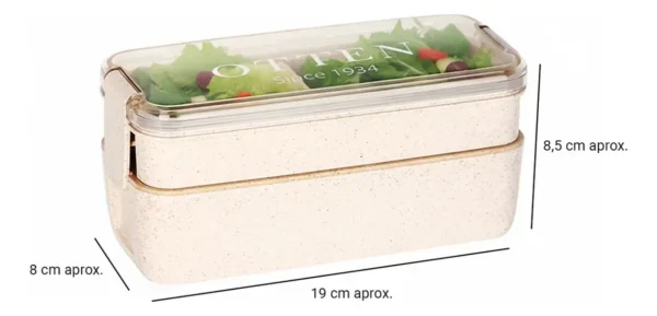 OTTEN-LANCHERA C/ CUBIERTOS 750ML BEIGE - TY0592BE
