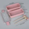 OTTEN-LANCHERA C/ CUBIERTOS 750ML ROSA- TY0592PK