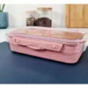 OTTEN-LANCHERA C/ CUBIERTOS 800ML ROSA- TY0593PK