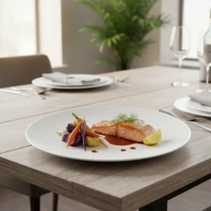 PLATO RASO 28CM PAULA HS