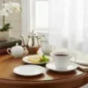 28266TRA0045-2 Plato Té Porcelana Tramontina Sophia 210 Ml Blanco