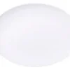 Bandeja Oval Porcelana Tramontina Sophia 32 X 25 Cm Blanco