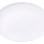 Bandeja Oval Porcelana Tramontina Sophia 32 X 25 Cm Blanco