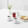28266TRA0058-1 Taza Café Porcelana Tramontina Leonora 70 Ml Blanco