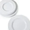 Plato Playo Porcelana Tramontina Quartzo 27 Cm Blanco