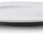 Plato Playo Porcelana Tramontina Quartzo 27 Cm Blanco