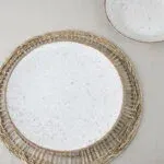 Plato Playo Porcelana Tramontina Rustico Marron 25 Cm
