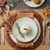 Plato Playo Porcelana Tramontina Rustico Marron 25 Cm